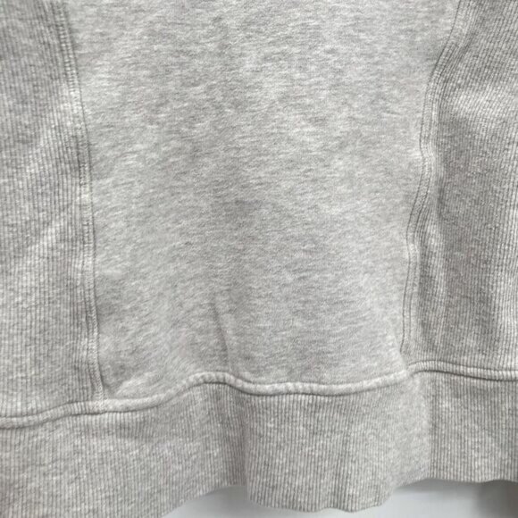 Lululemon Special Edition Ruched Women's Gray Full Zip Scuba Hoodie‎ Knit - Picture 7 of 9
